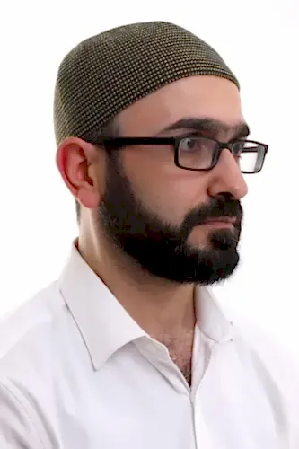 Açık Kahve Kışlık Nokta Desenli Orlon Namaz Takkesi - 2