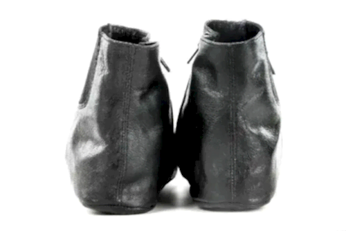 Hakiki Doğal Keçi Derisi Mest - Dayanıklı, Soğuk Geçirmez - Siyah - Akdâm Deri Mest (1)