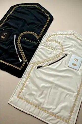 Kişiye Özel İsimli Kalpli Seccade Gelin Damat Bohçası Çift Seccadesi Tesbihli Çeyizlik Hediyelik Set - ihvanonline (1)