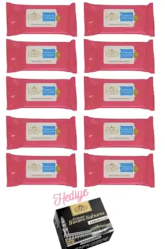 Kokusuz Islak Mendil 10 Adet İhram Sabunu Hediyeli - 1