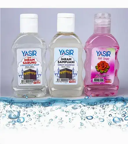 Kokusuz Sıvı İhram Sabunu - Kokusuz İhram Şampuanı - Gül Suyu - ihvanonline (1)