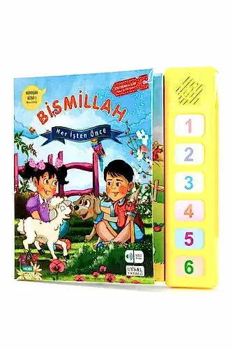 Konuşan Kitap - Bismillah Her işten Önce Çocuk Dini Eğitim Seti - 1