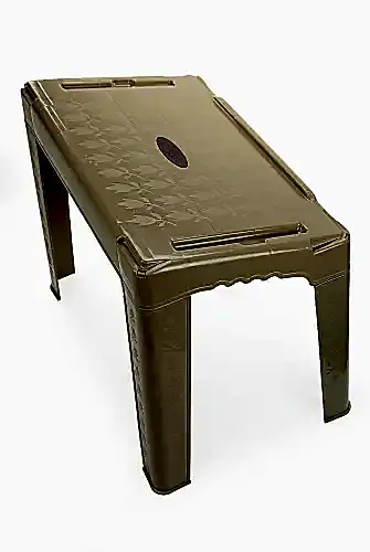 Krem Renk Portatif Rahle - Kuran Rahlesi - Kurs Rahlesi - Kitap Standı - İhvan (1)