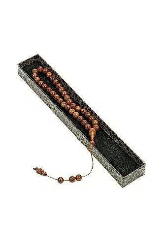 Kuka Tesbih - 33' lü - 8 MM Yuvarlak Kesim (iznk) - ihvanonline (1)