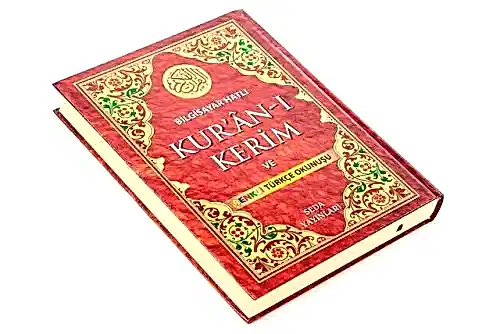 Kuranı Kerim ve Renkli Türkçe Okunuşu Rahle Boy - Seda Yayınları - Bilgisayar Hatlı - Seda Yayınları (1)