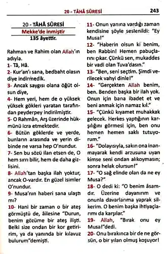 Kuranı Kerim ve Yüce Meali - Metinsiz Meal - Çanta Boy - Merve Yayıncılık - Merve Yayınları (1)