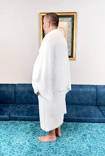 Lüks Bambu Hac Umre İçin Erkek İhram, Yumuşak, Dikişsiz, 1250gr. Kemer Hediyeli Kutulu Set - 5