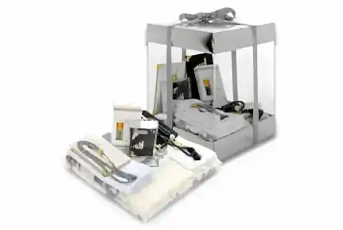 Lüks Özel Pvc Kutulu Çeyizlik Hediyelik İbadet Seccade Seti Gri - ihvanonline (1)