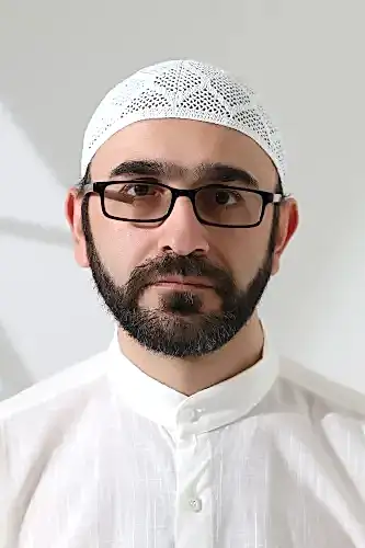 Makine Örgüsü Dantel Detaylı Namaz Takkesi Beyaz - ihvanonline (1)