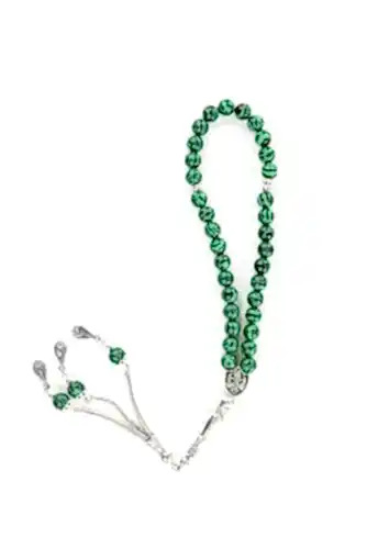 Malakit Ceyt Taşı 33'lü Tesbih - İhvan (1)