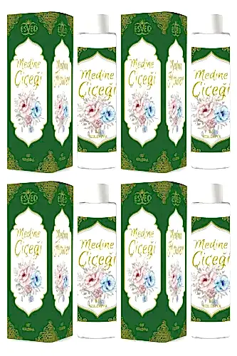 Medine Çiçeği Kolonya 400Ml. 80 Derece 4 Adet - 1