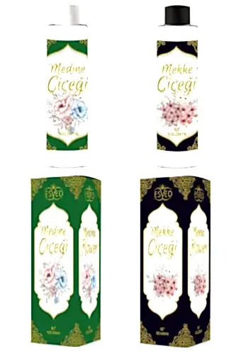 Medine Çiçeği Ve Mekke Çiçeği Kolonya 400Ml. 80 Derece 