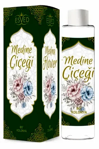 Medine Çiçeği Ve Mekke Çiçeği Kolonya 400Ml. 80 Derece - Esved (1)