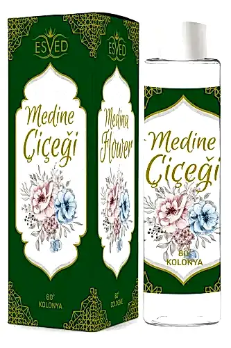 Mekke Çiçeği Ve Medine Çiçeği Kolonya 400Ml. 80 Derece - Esved (1)