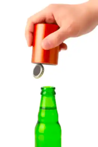 Mıknatıslı Bas Çek Otomatik Şişe Açacağı Bakır - 1