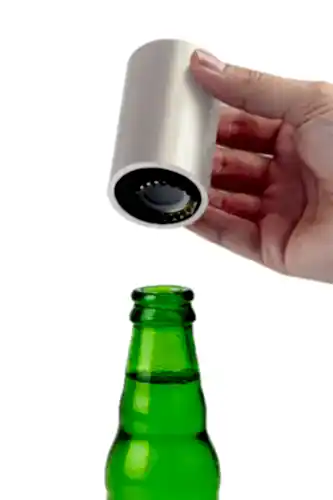 Mıknatıslı Bas Çek Otomatik Şişe Açacağı Beyaz - ihvanonline (1)