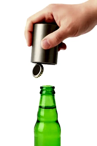 Mıknatıslı Bas Çek Otomatik Şişe Açacağı Gold 