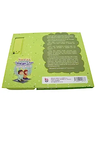 Namaz Öğreten Cihaz Resimli Kitap Seti Yeşil - BAYSEM (1)