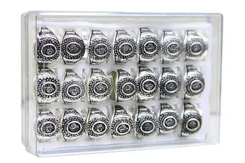 Osmanlı Tuğralı Erkek Yüzüğü 42'li-6128 