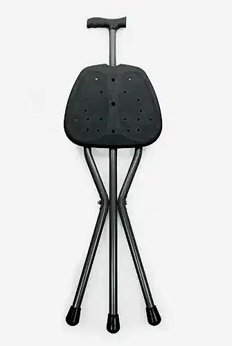 Oturaklı Taşınabilir Katlanabilir Baston Sandalye - ihvanonline (1)