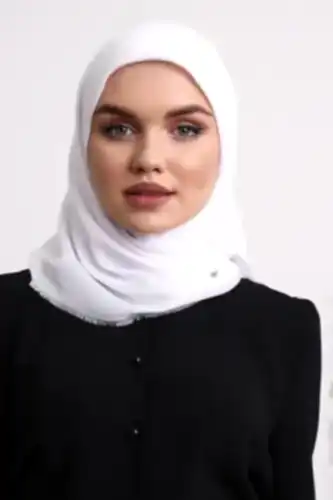 Pamuklu Pano Düz Desensiz Örtü Beyaz - ihvanonline (1)