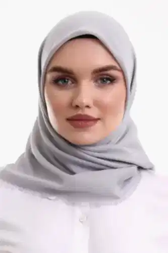 Pamuklu Pano Düz Desensiz Örtü Gri - ihvanonline (1)