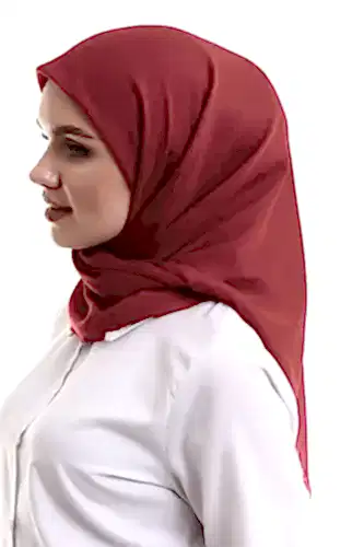 Pamuklu Pano Düz Desensiz Örtü Kırmızı 