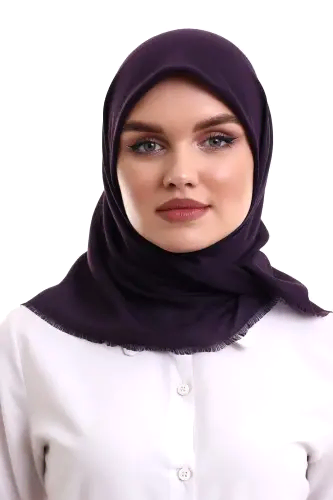 Pamuklu Pano Düz Desensiz Örtü Mor - ihvanonline (1)