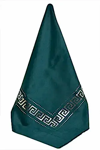 Pano Desenli Varaklı Yeşil Örtü - 1