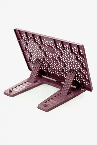 Plastik Rahle - Pratik Rahle - Masa Üstü Rahlesi - Kitap Okuma Standı - Pembe - İhvan (1)