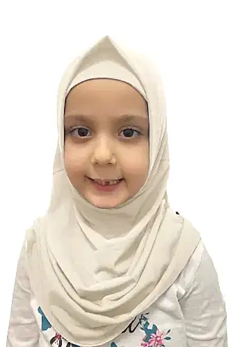 Pratik Hazır Geçmeli Çocuk Eşarp Bej 