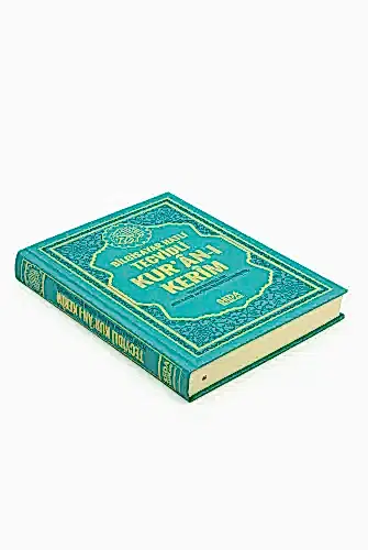 Satır Altı Tecvidli Kuranı Kerim - Bilgisayar Hatlı - Rahle Boy - Turkuaz Renk - Seda Yayınları - Seda Yayınları (1)