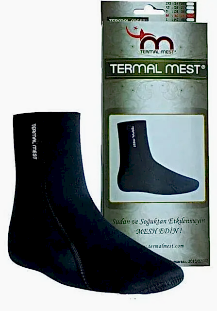 Soğuk Geçirmez Termal Mest - Nefes Alabilen, Su Geçirmez Abdest Çorap - 1