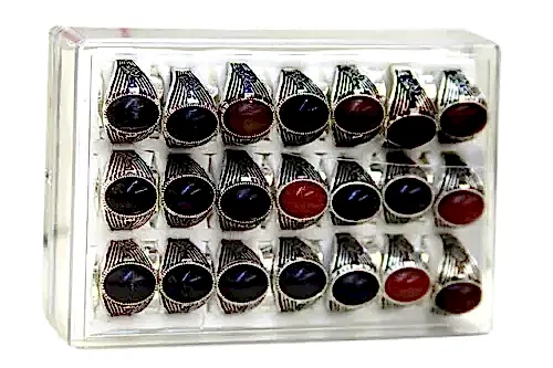 Tuğralı Erkek Yüzüğü 42'li Paket-6128 