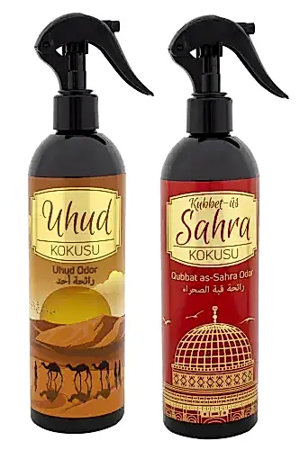 Uhud Ve Kubbetüs Sahra Kokusu Sprey 400 Ml. Siyah - Esved (1)