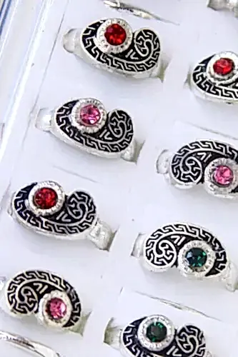 Vav'lı Bayan Yüzüğü-6125 - İhvan (1)