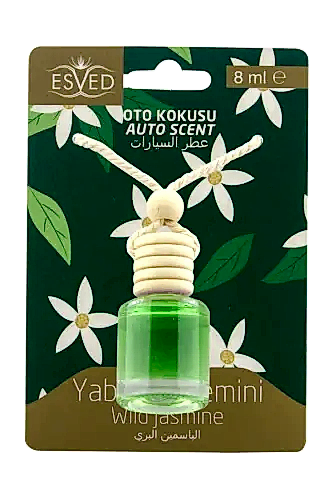 Yaban Yasemini Kokusu 8 Ml Araba Kokusu Cam Şişe 